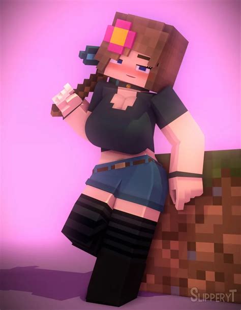 naked minecraft jenny|Minecraft Jenny Porn Videos 